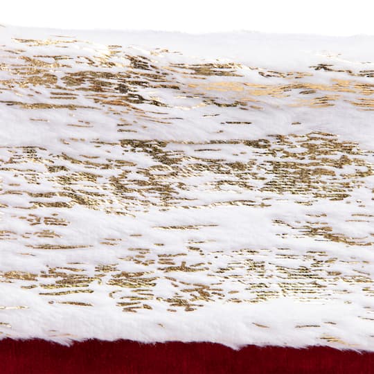 Velvet JOY Christmas Stockings - 20"- Red - Set of 3